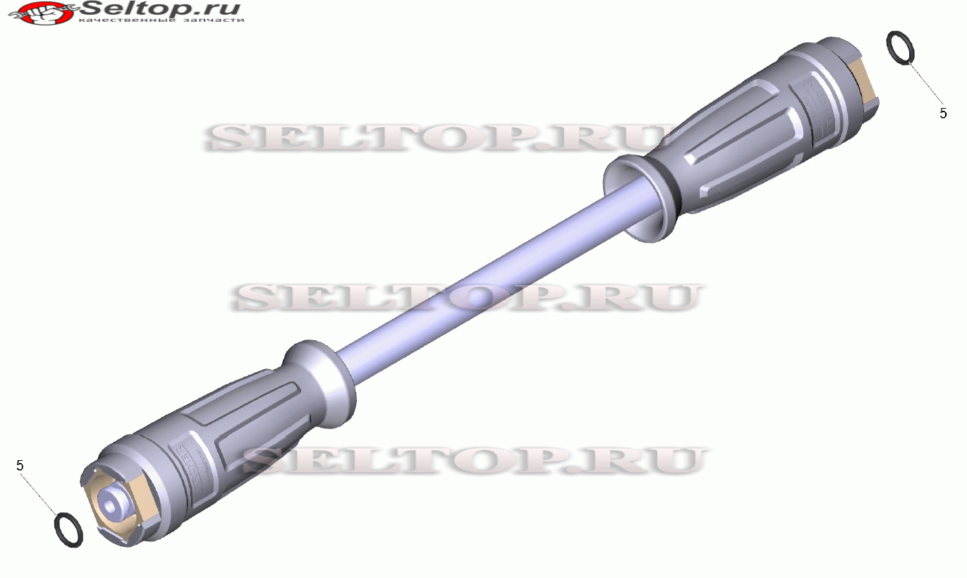 Cоединительный шланг TR DN8 40MPa 15m (6.110-029.0)