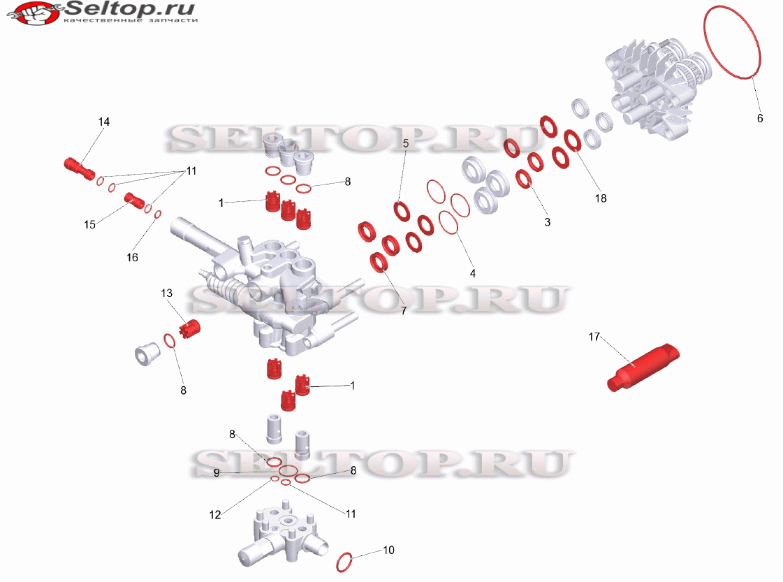 Набор насосов HD 9/23 (4.100-714.0)