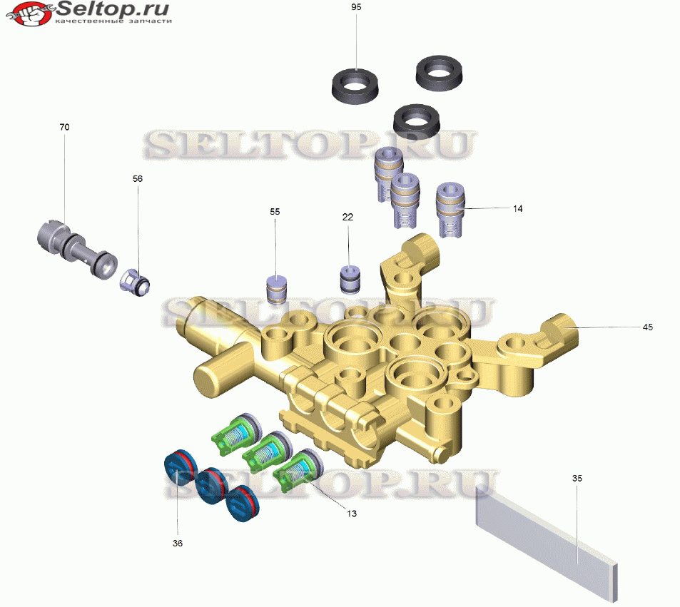 Головка цилиндра комплектный