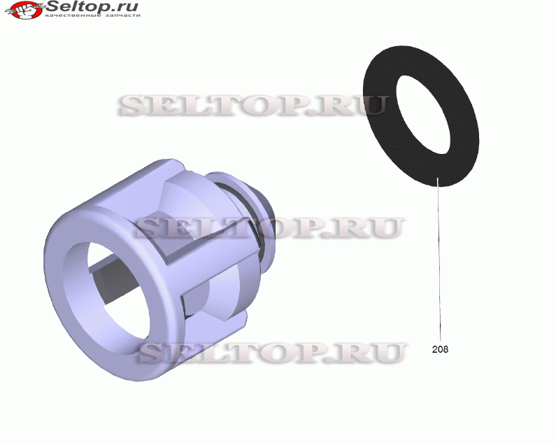 Ось клапана в сборе (4.584-022.0)