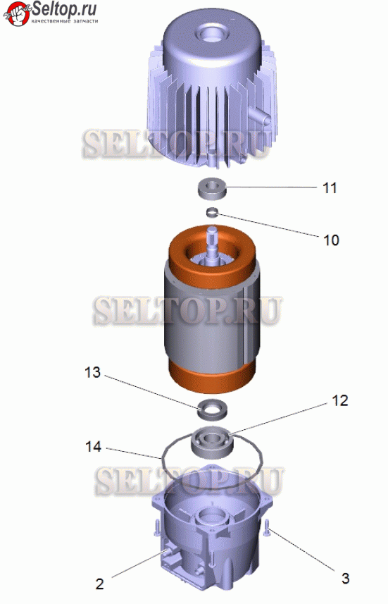 Мотор комплектный