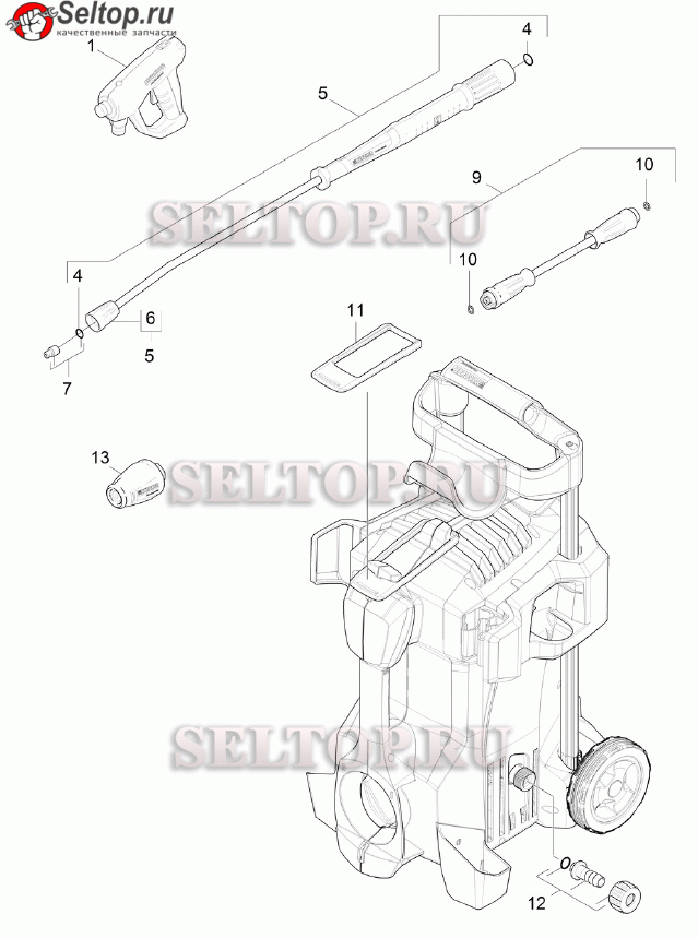 Краткий каталог запасных частей