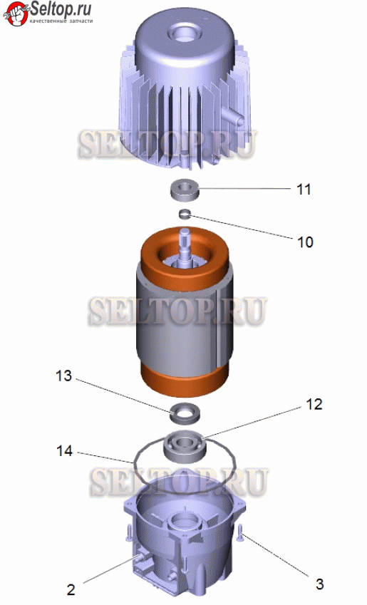 Мотор комплектный