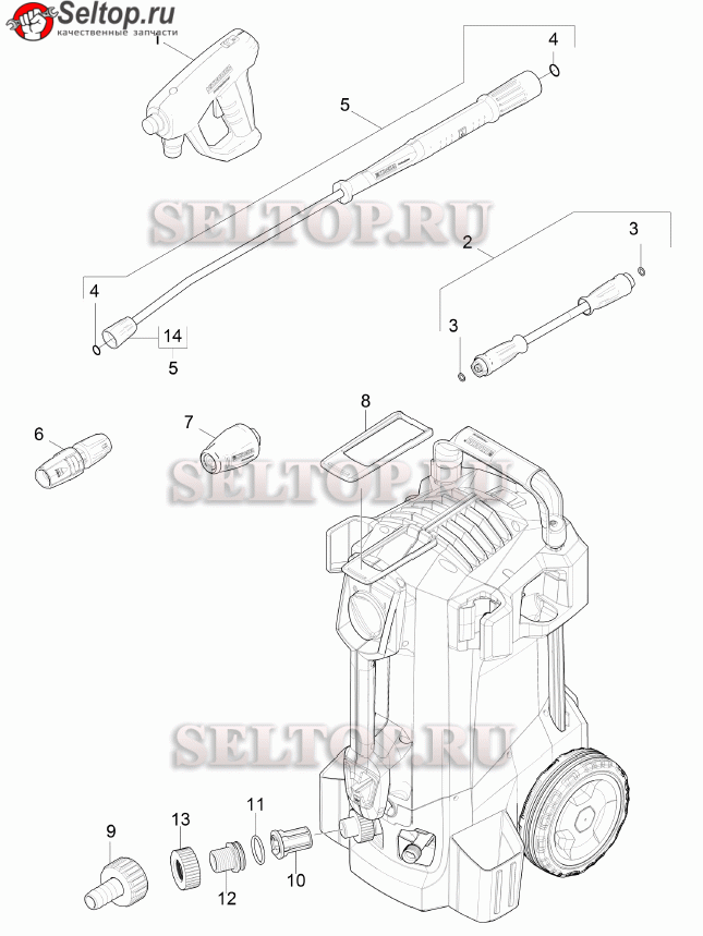 Краткий каталог запасных частей