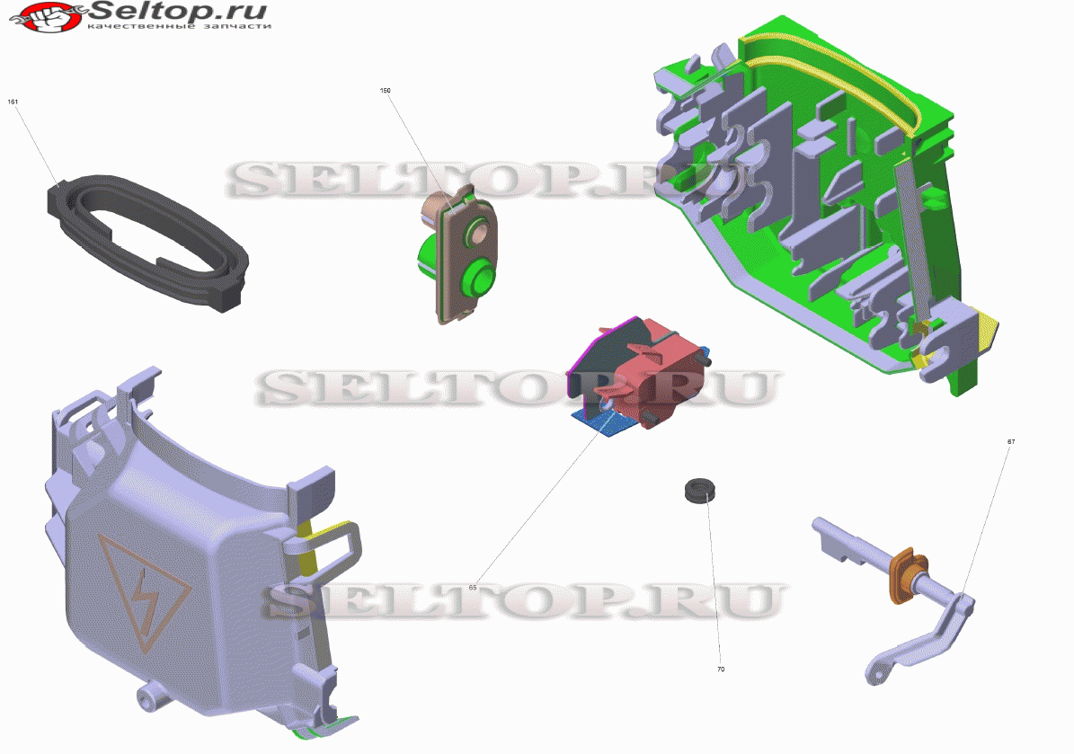 Набор запасных частей д/электрошкафа (2.885-375.0)
