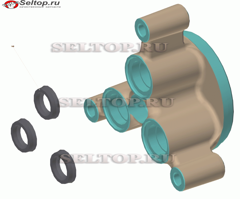 Цилиндрическая головка в сб. K7 (4.550-942.0)