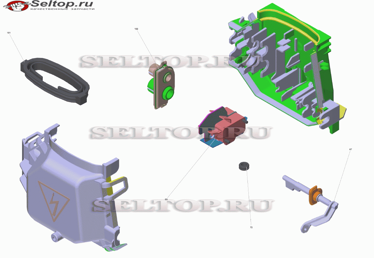 Набор запасных частей д/электрошкафа (2.885-375.0)