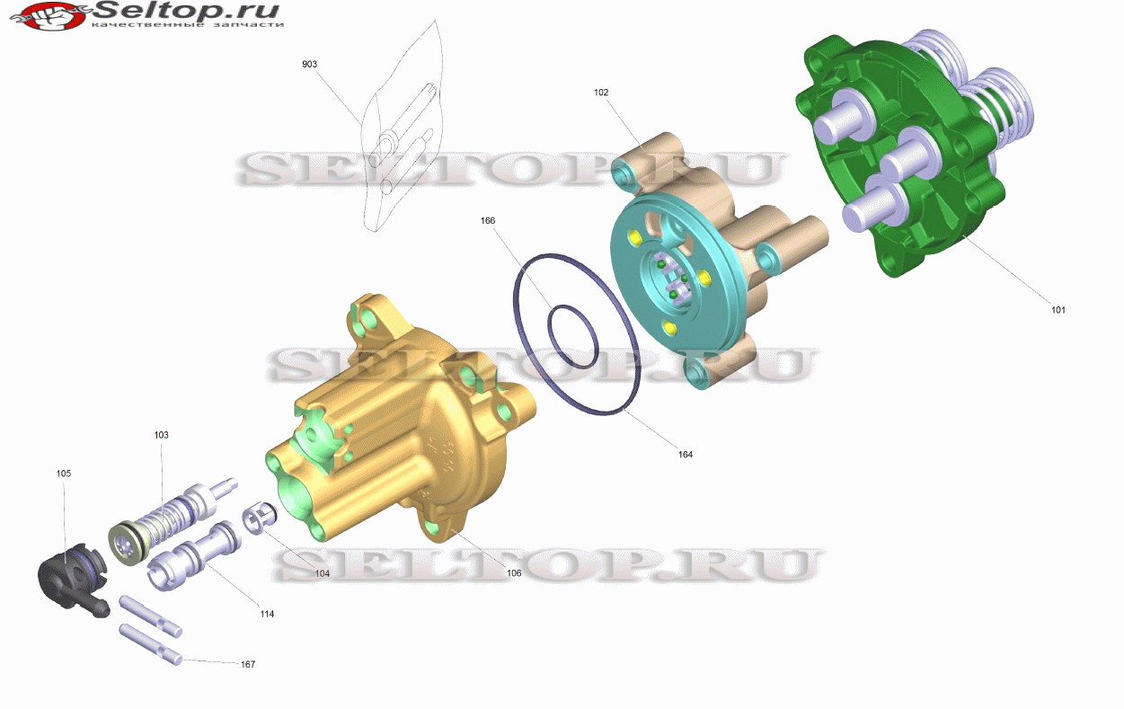 Головка насоса комплектный HD 5/12