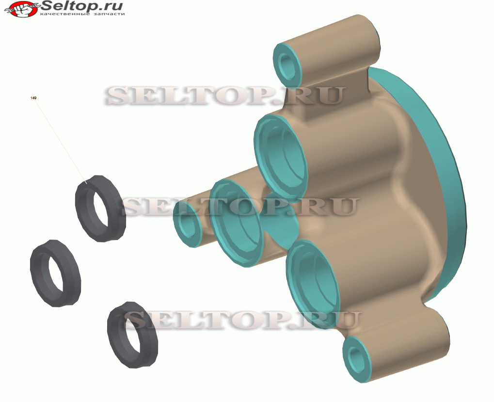 Цилиндрическая головка в сб. K7 (4.550-942.0)