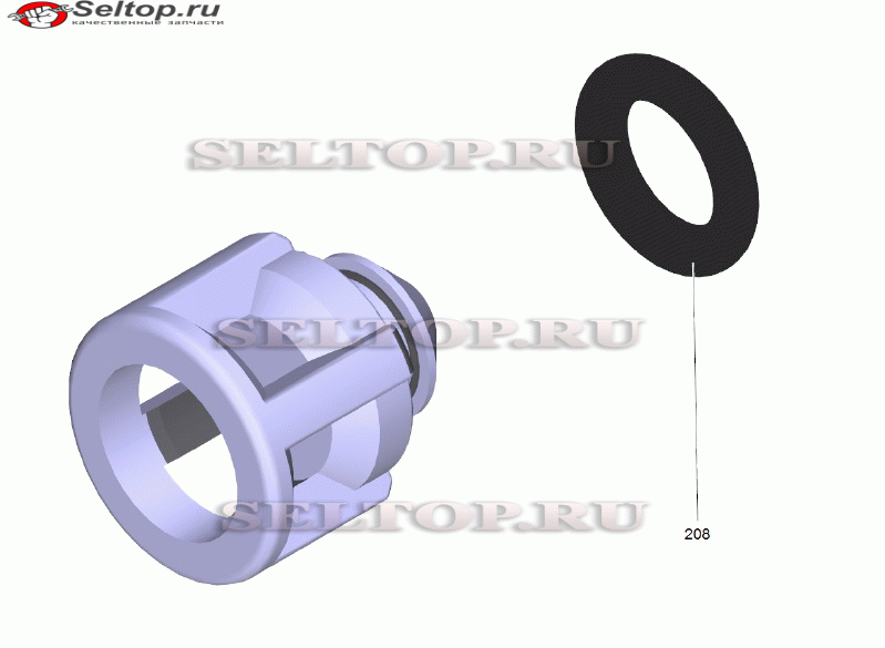 Ось клапана в сборе (4.584-022.0)