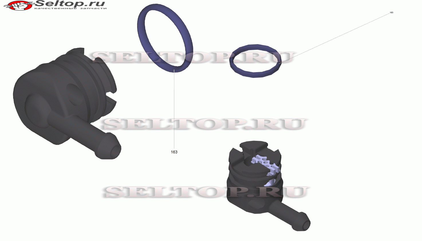 Заглушка в сборе (4.580-702.0)