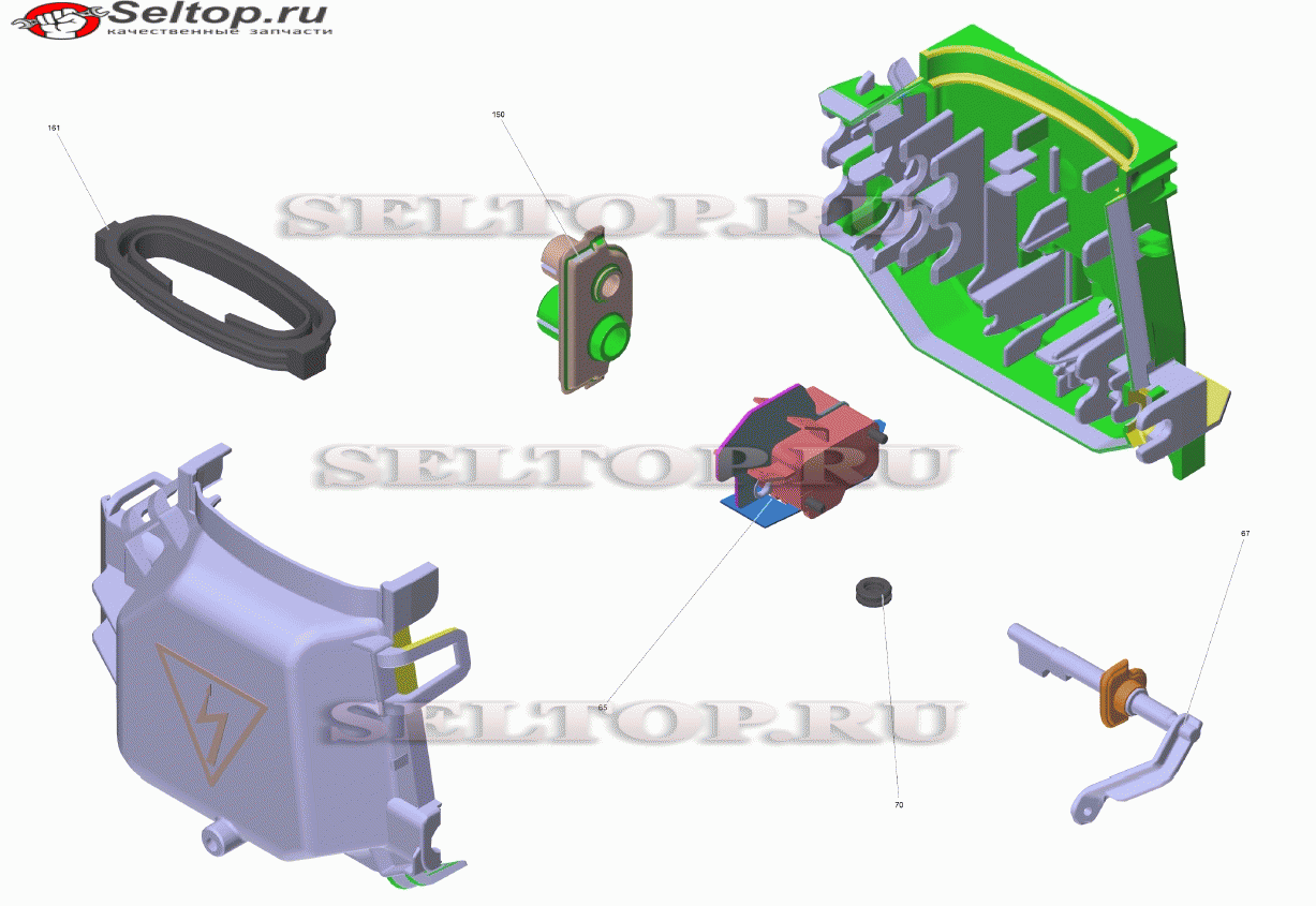 Набор запасных частей д/электрошкафа (2.885-375.0)