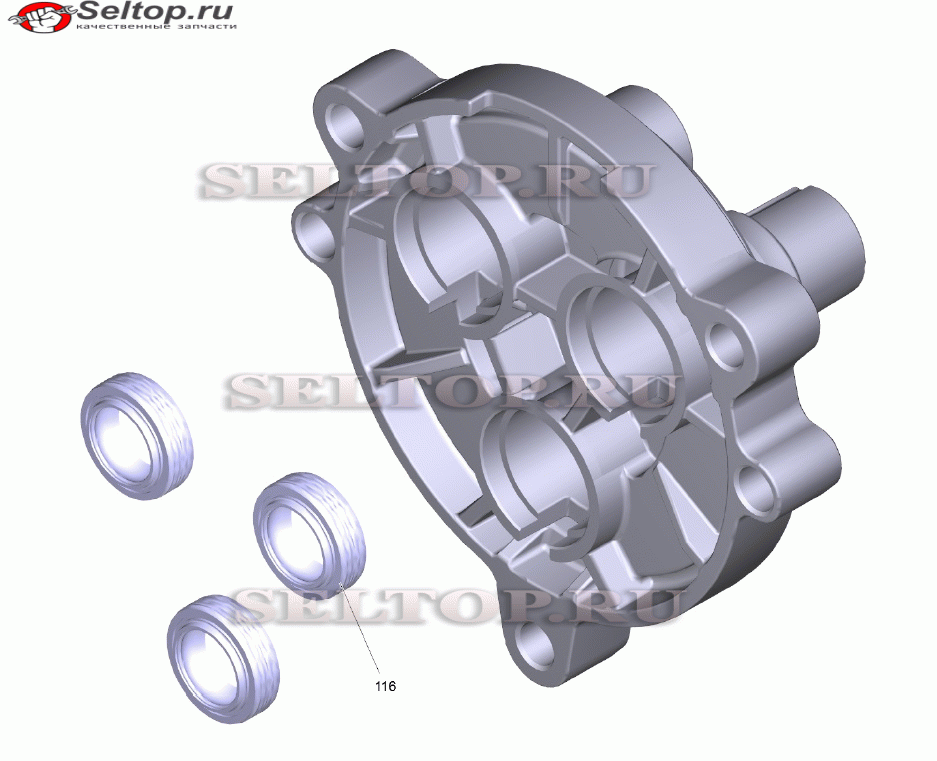 Направляющая поршня для замены (2.060-000.0)