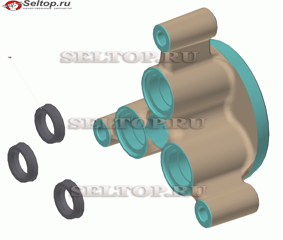 Цилиндрическая головка в сб. K7 (4.550-942.0)