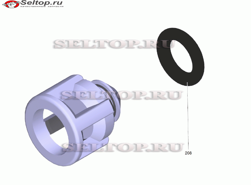 Ось клапана в сборе (4.584-022.0)