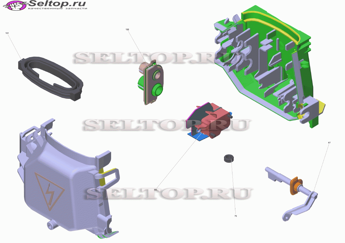 Набор запасных частей д/электрошкафа (2.885-375.0)