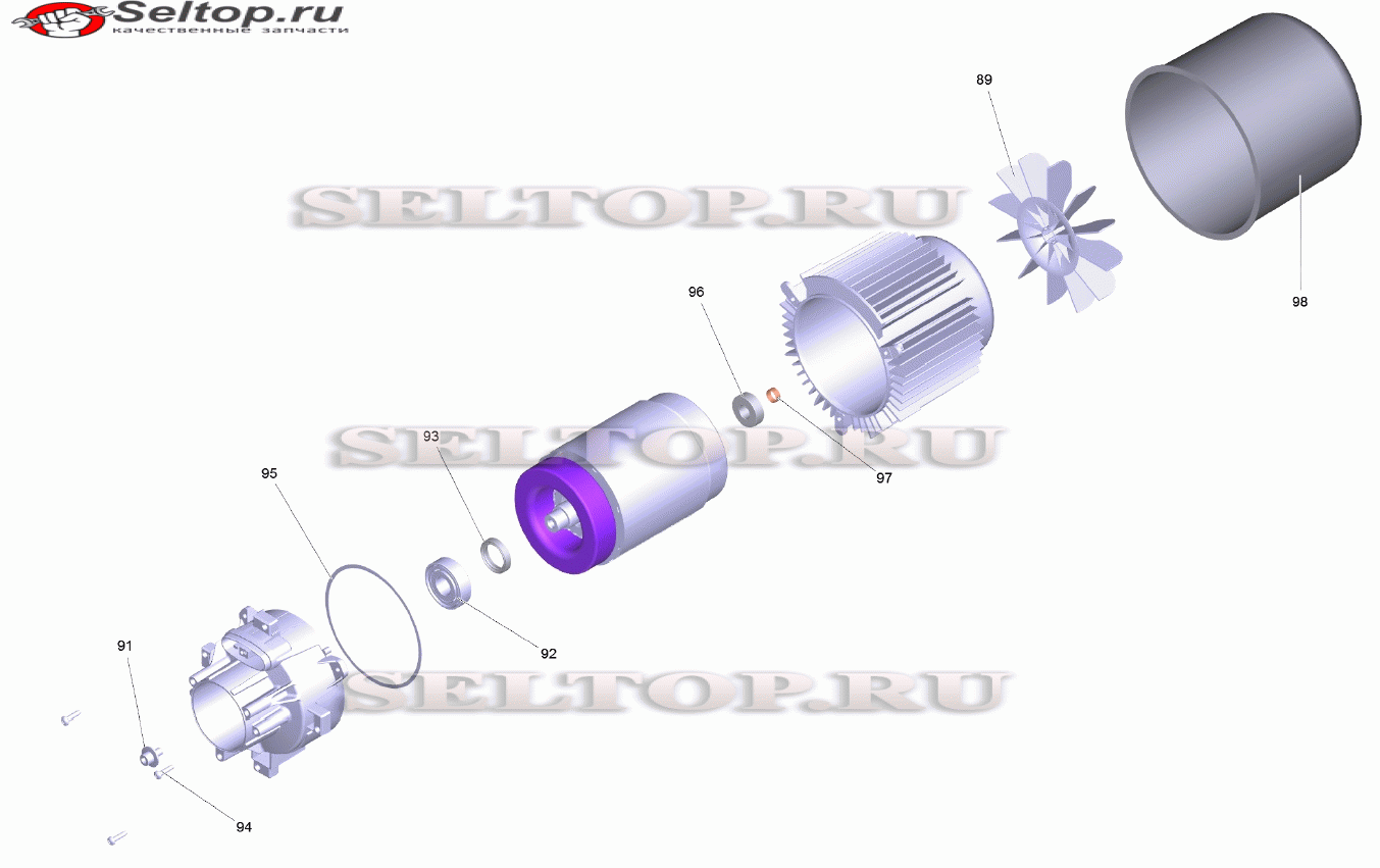 Мотор для замены HD 5/17 (4.624-227.0)