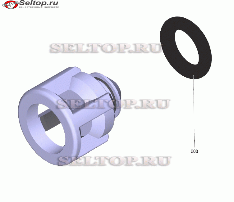 Ось клапана в сборе (4.584-022.0)