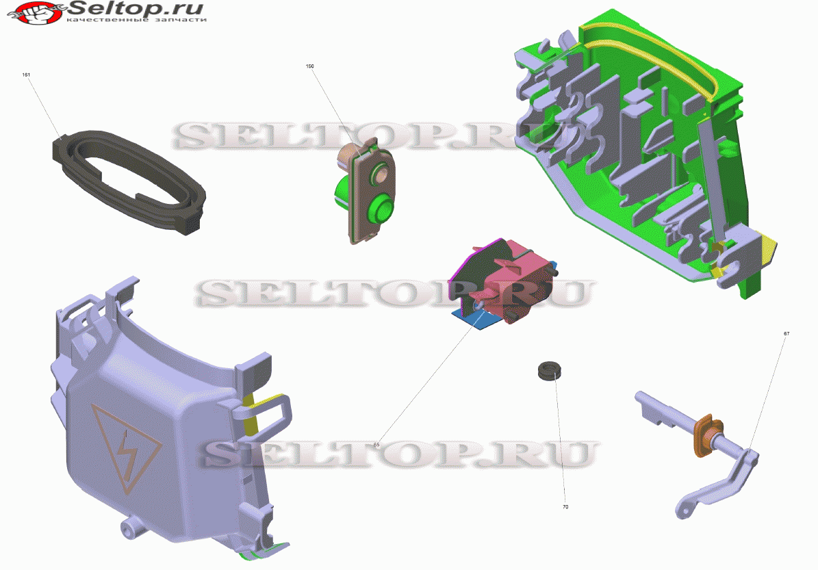 Набор запасных частей д/электрошкафа (2.885-375.0)