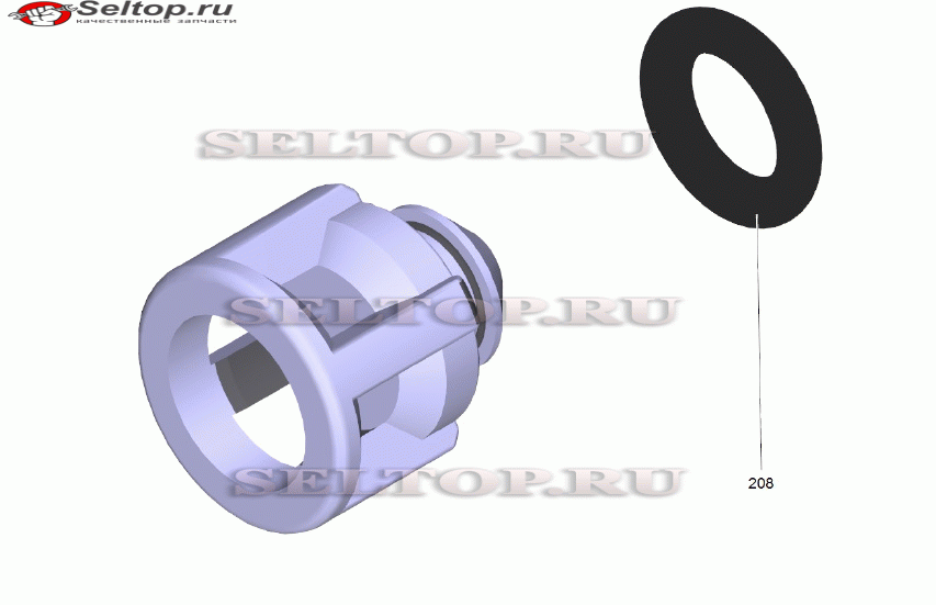 Ось клапана в сборе (4.584-022.0)