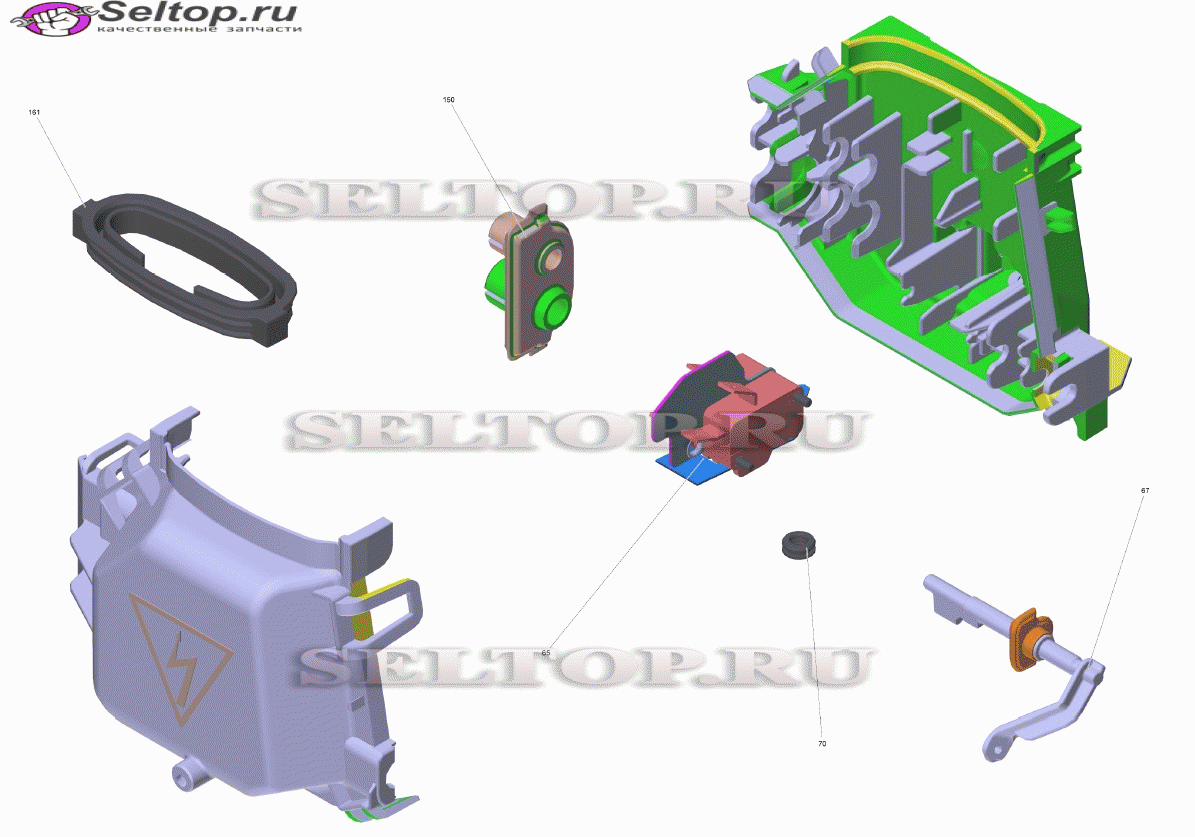 Набор запасных частей д/электрошкафа (2.885-375.0)