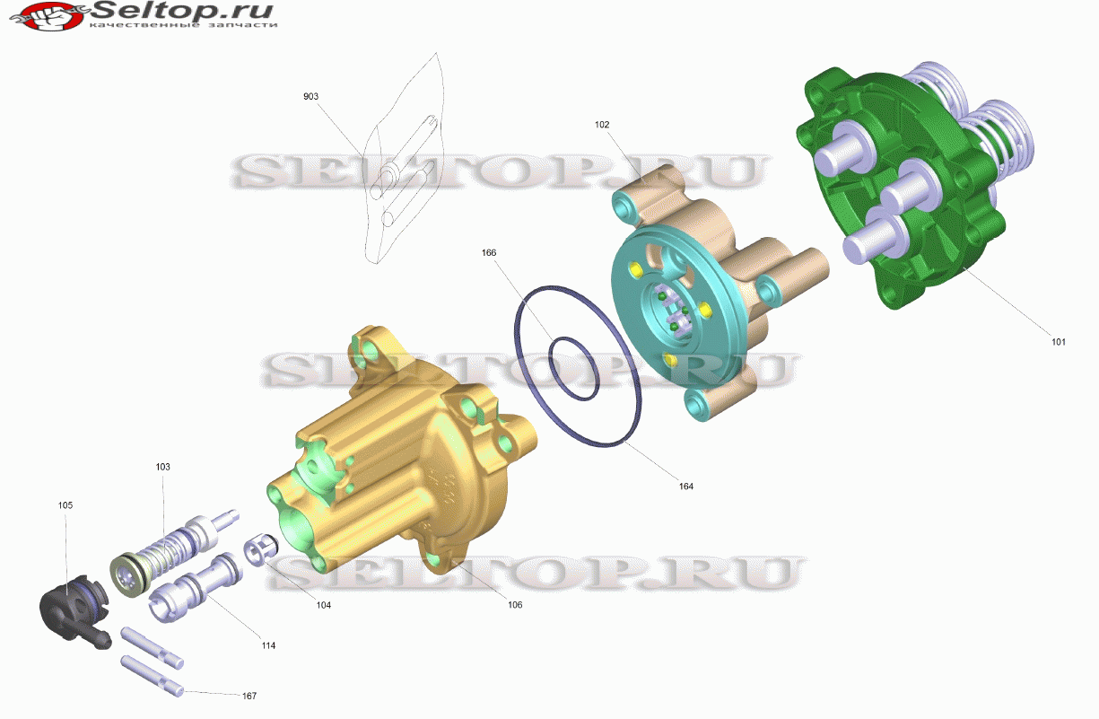 Головка насоса комплектный HD 5/17