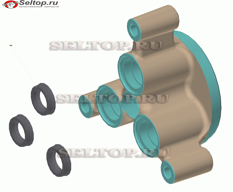 Цилиндрическая головка в сб. K7 (4.550-942.0)