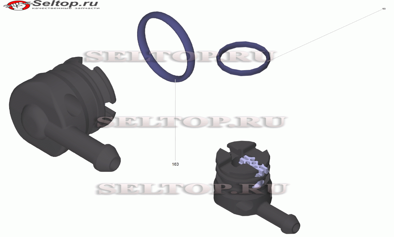 Заглушка в сборе (4.580-702.0)