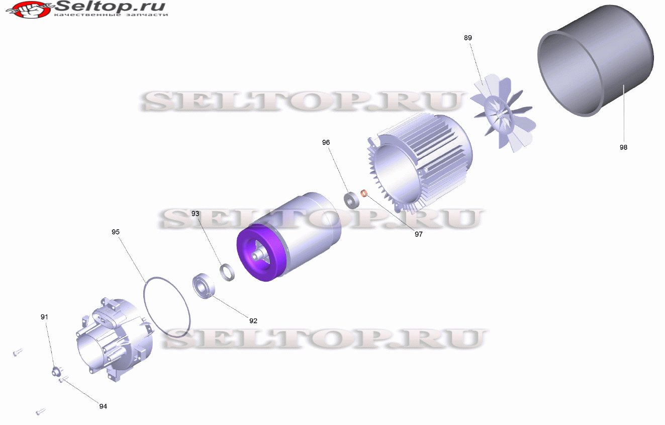 Мотор для замены HD 5/17 (4.624-227.0)