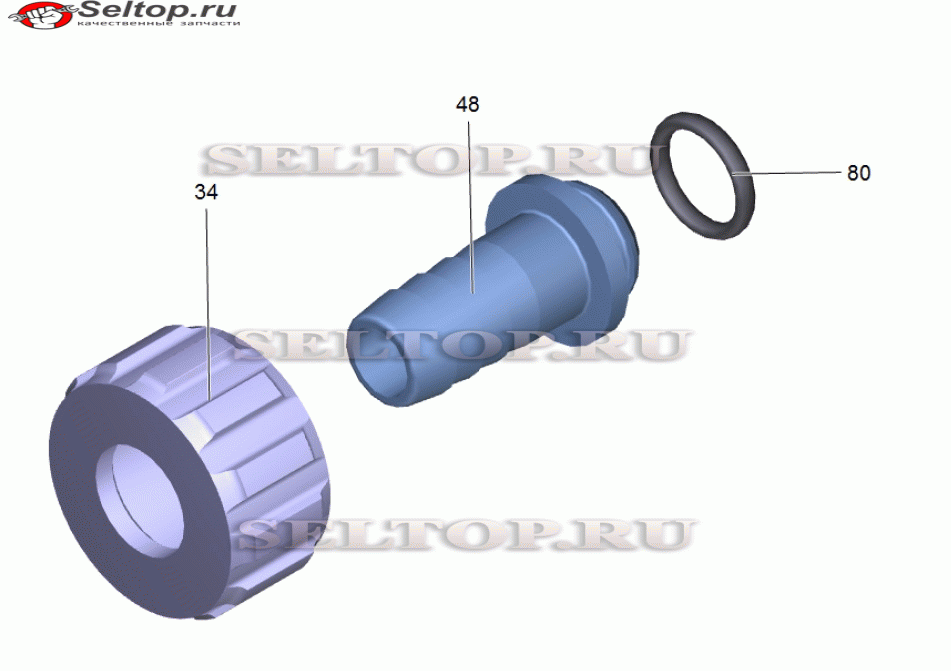 Болтовая деталь (4.401-056.0)