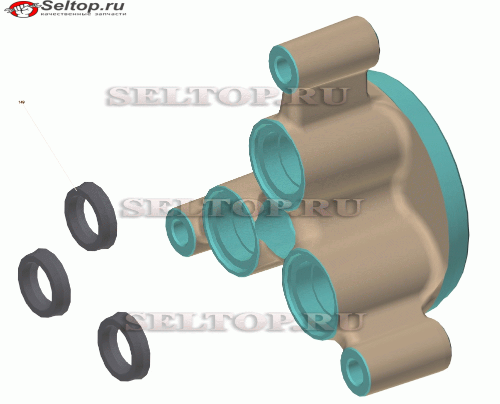 Цилиндрическая головка в сб. K7 (4.550-942.0)