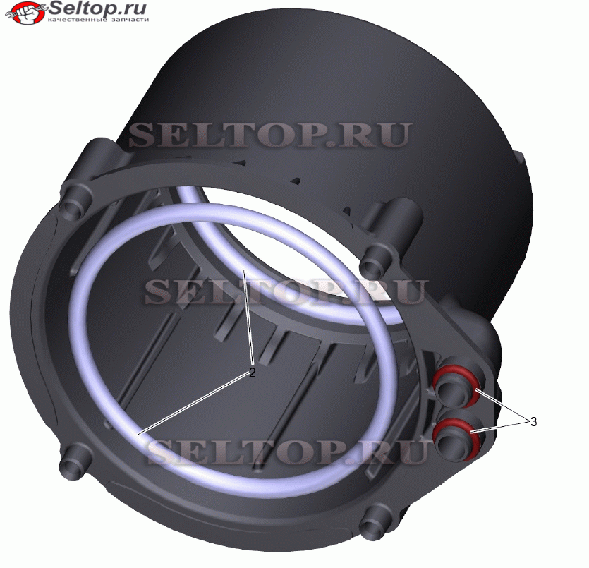 Крышка кожуха мотора в сборе (9.001-918.0)