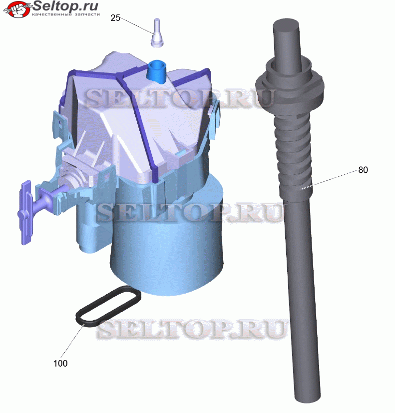 Электрическая коробка в комплекте (9.001-907.0)