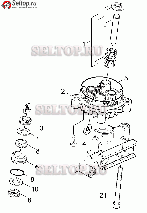 Прямолинейная направляющая