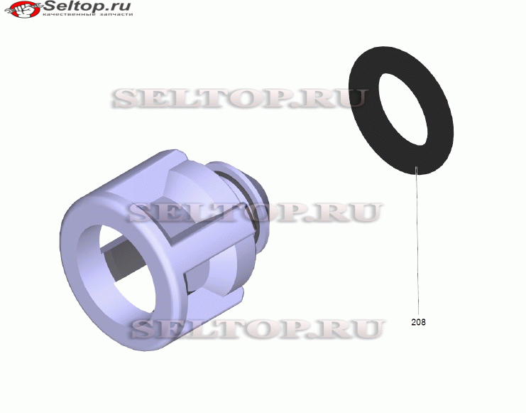 Ось клапана в сборе (4.584-022.0)