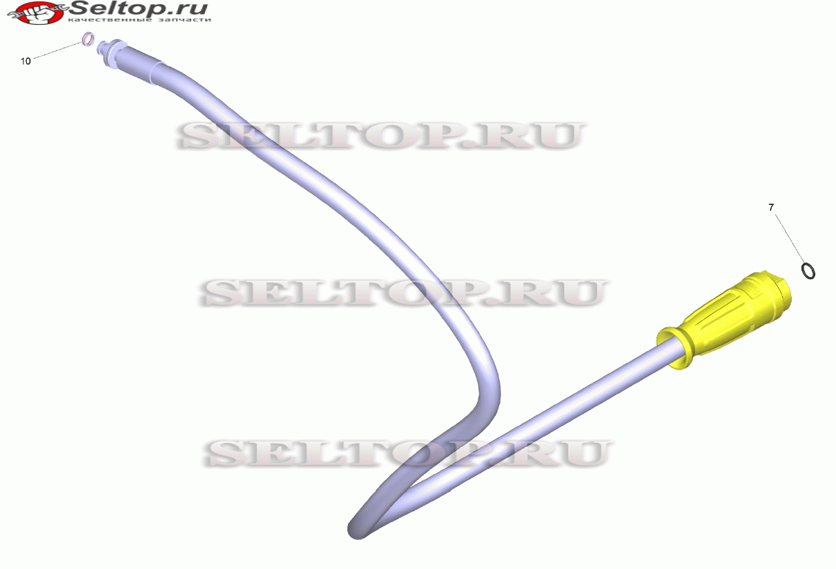 Шланговый провод TR DN6 30MPa 15m (6.110-026.0)