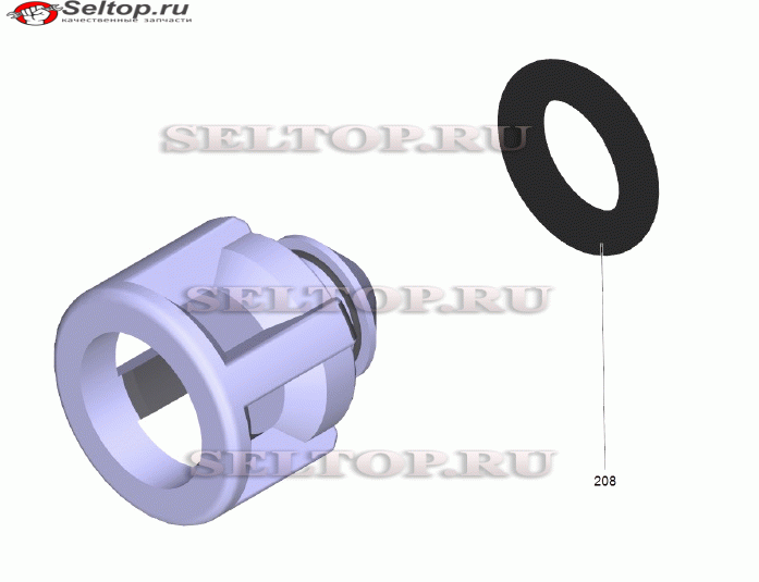 Ось клапана в сборе (4.584-022.0)