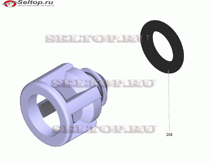 Ось клапана в сборе (4.584-022.0)