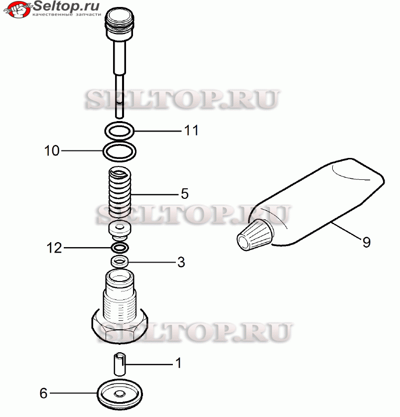 КЗЧ для распределительного золотника (2.883-988.0)
