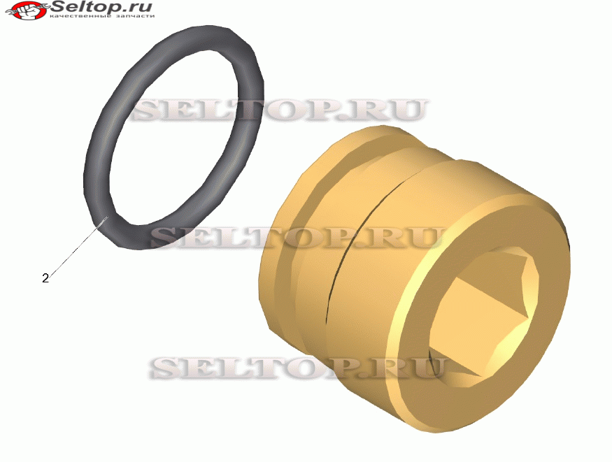 Винт клапана (4.483-001.0)