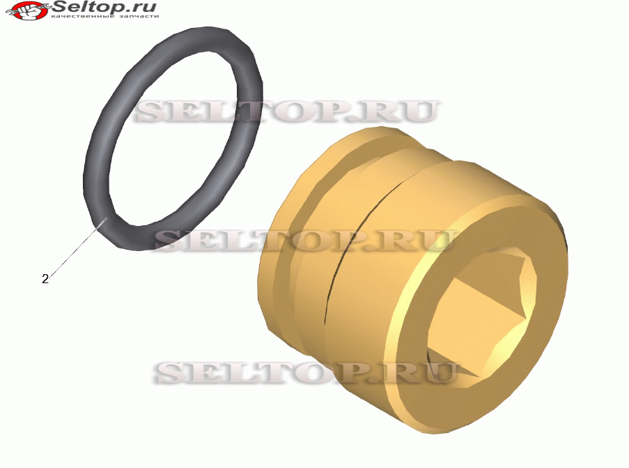 Винт клапана (4.483-001.0)