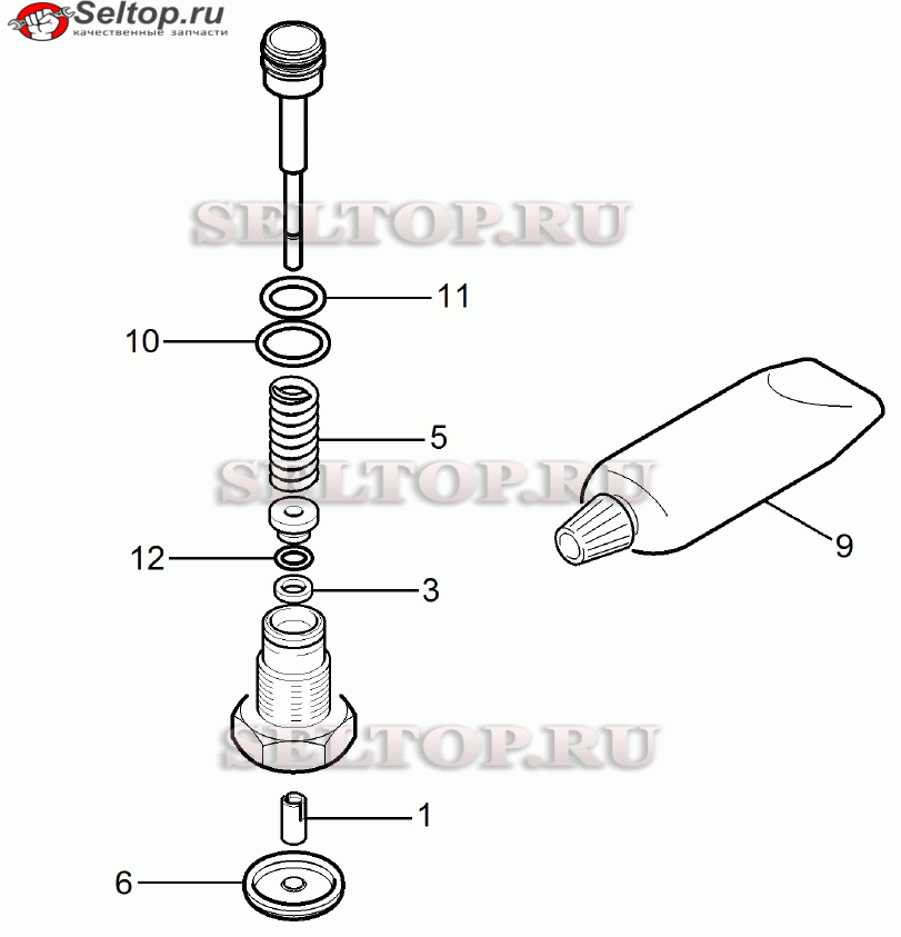 КЗЧ для распределительного золотника (2.883-988.0)