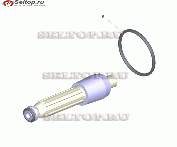 КЗЧ для роторного сопла 04-HD 1050 D (2.883-471.0)