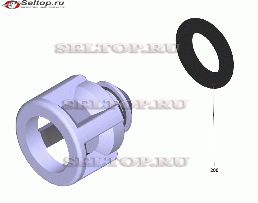 Ось клапана в сборе (4.584-022.0)