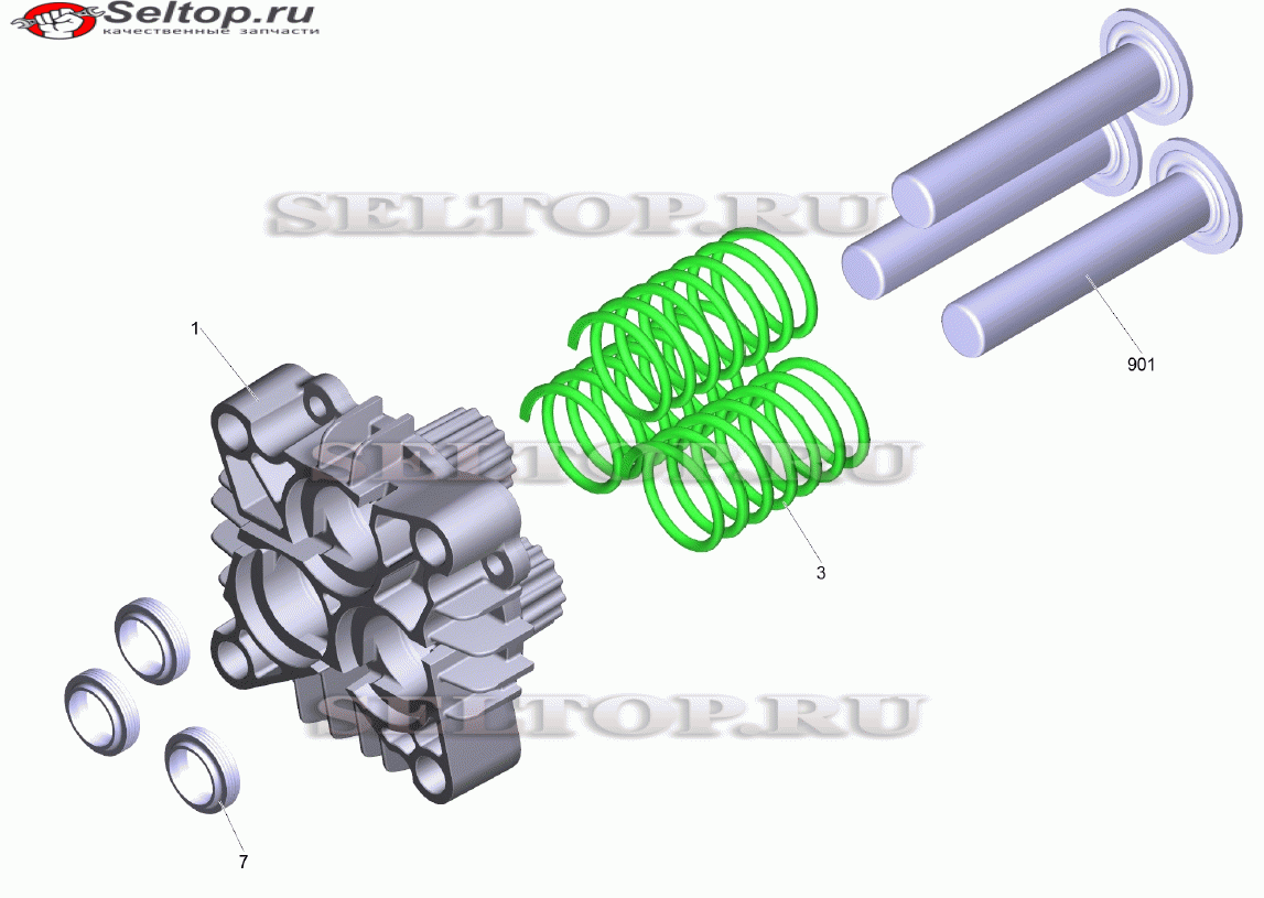 Прямолинейная направляющая комплектный