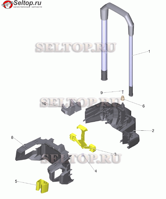 Модуль ведущая дуга комплектный HD-MX