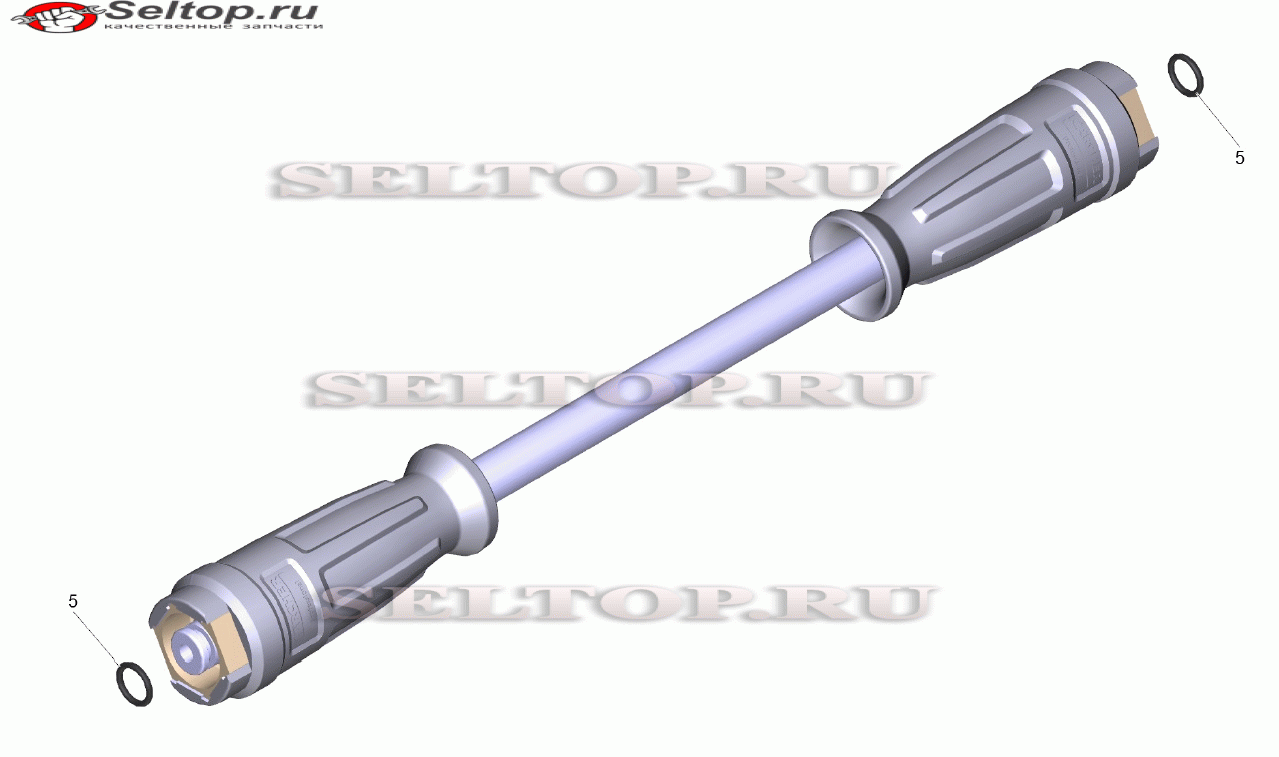 Шланг TR вращающийся DN6 25MPa 10m (6.110-035.0)