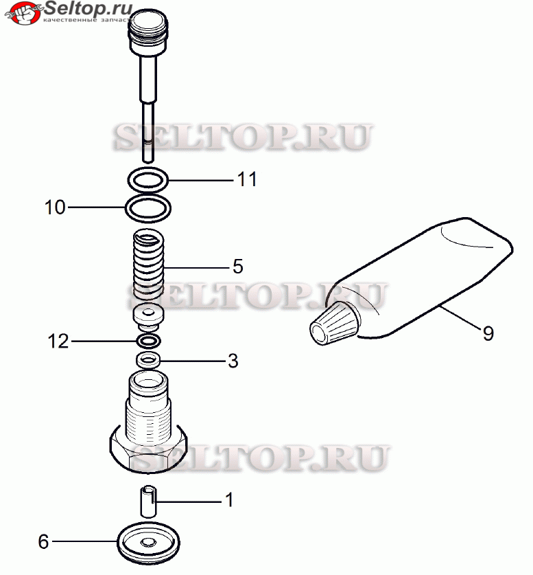 КЗЧ для распределительного золотника (2.883-988.0)
