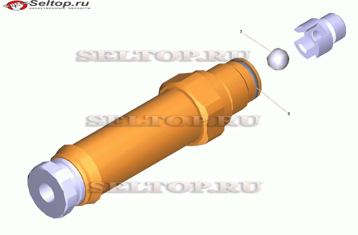 Предохранительный клапан компл.д/ замены (4.580-709.0)