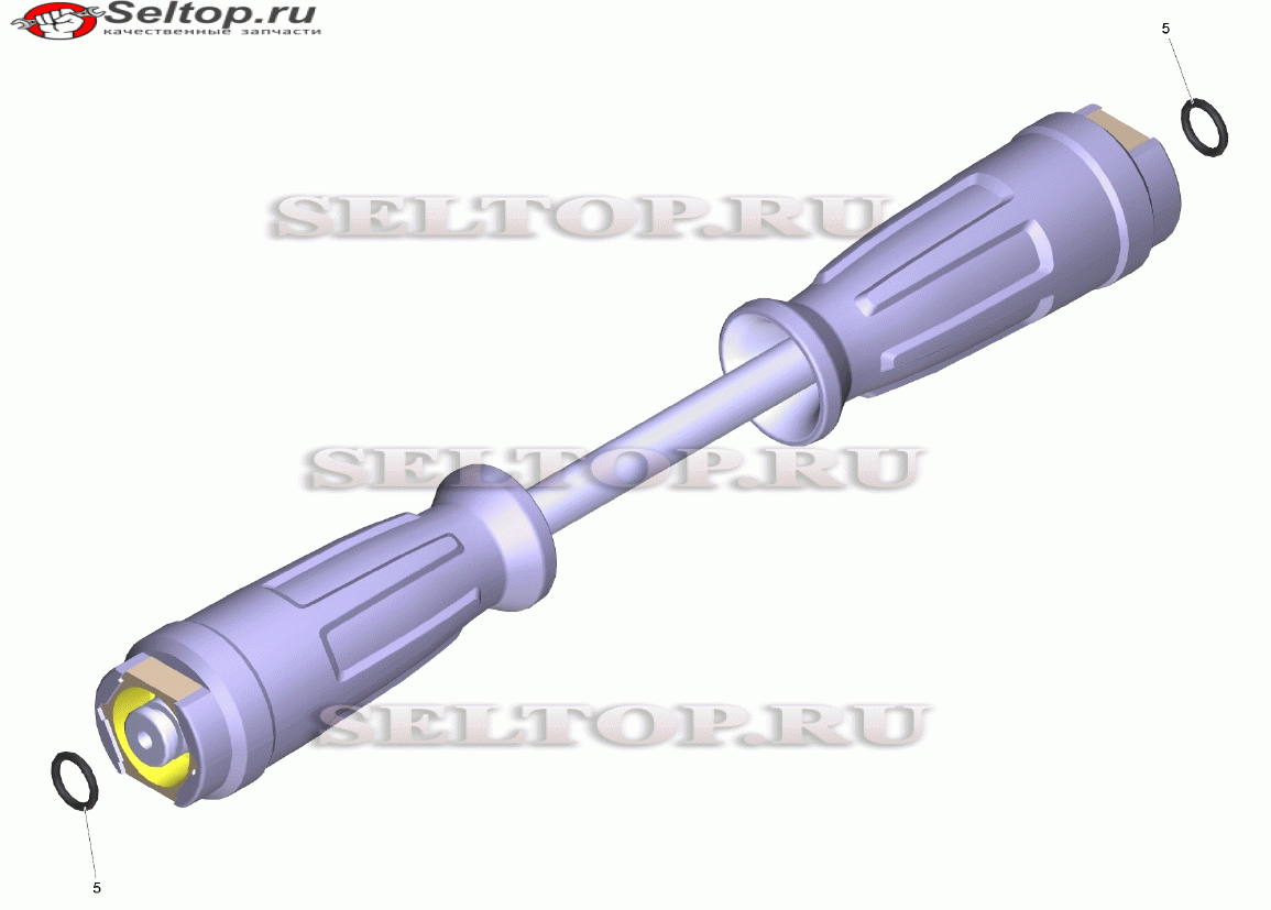 Шланг в сборе TR проводящ DN8 40 МПа 10 (6.110-064.0)